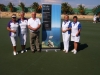 Ladies Pairs Finalists D.Calquhoun and M Holmes P.Fisher and S Morgan